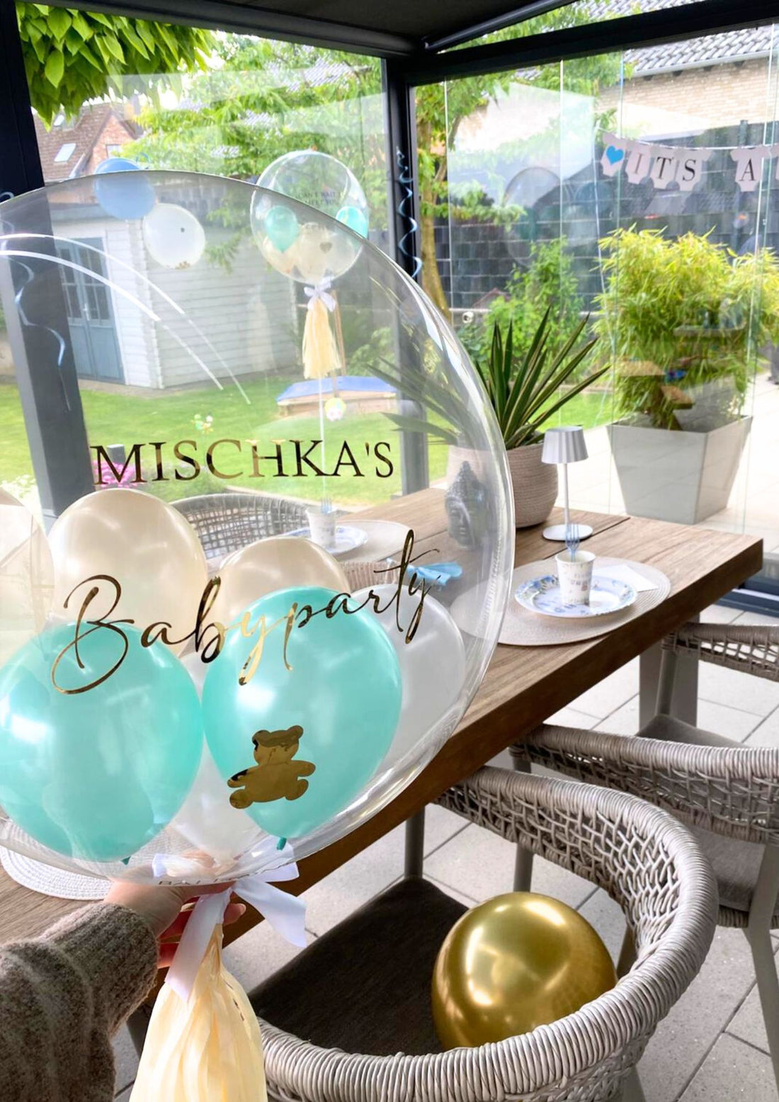 Baby Boys 1st Birthday Designer Ballon