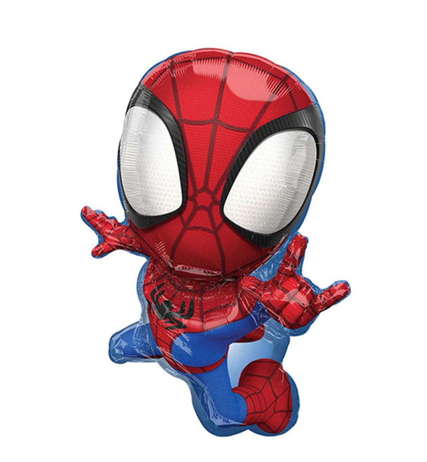 Spider-Man Folienballon XL (ca. 55 cm) - heliumgefüllt