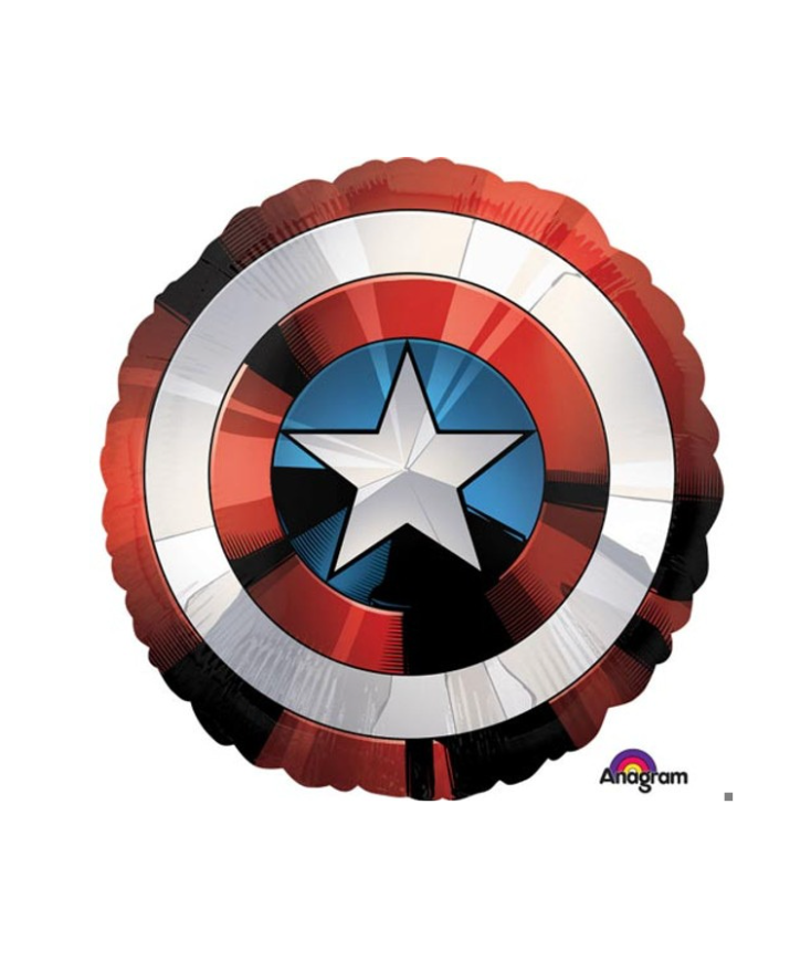 CaptainAmericaShieldSupershapeFoilBalloon
