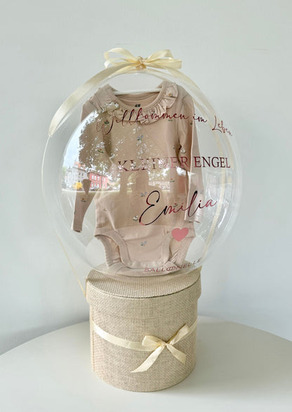 Ballon Baby-Geschenkset Personalisiert 7-teilig