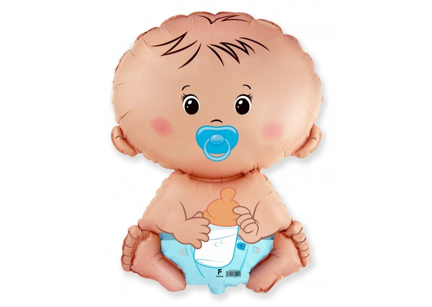 Folienballon Baby Boy (ca. 45 cm ) - heliumgefüllt