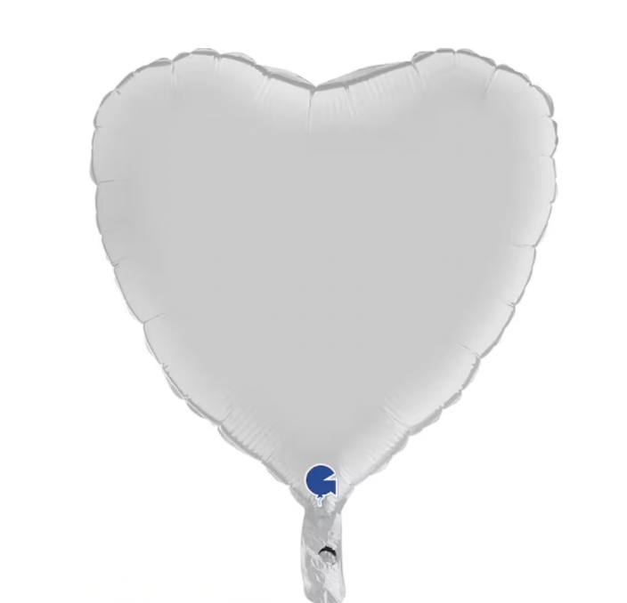 Folienherzballon-weiss