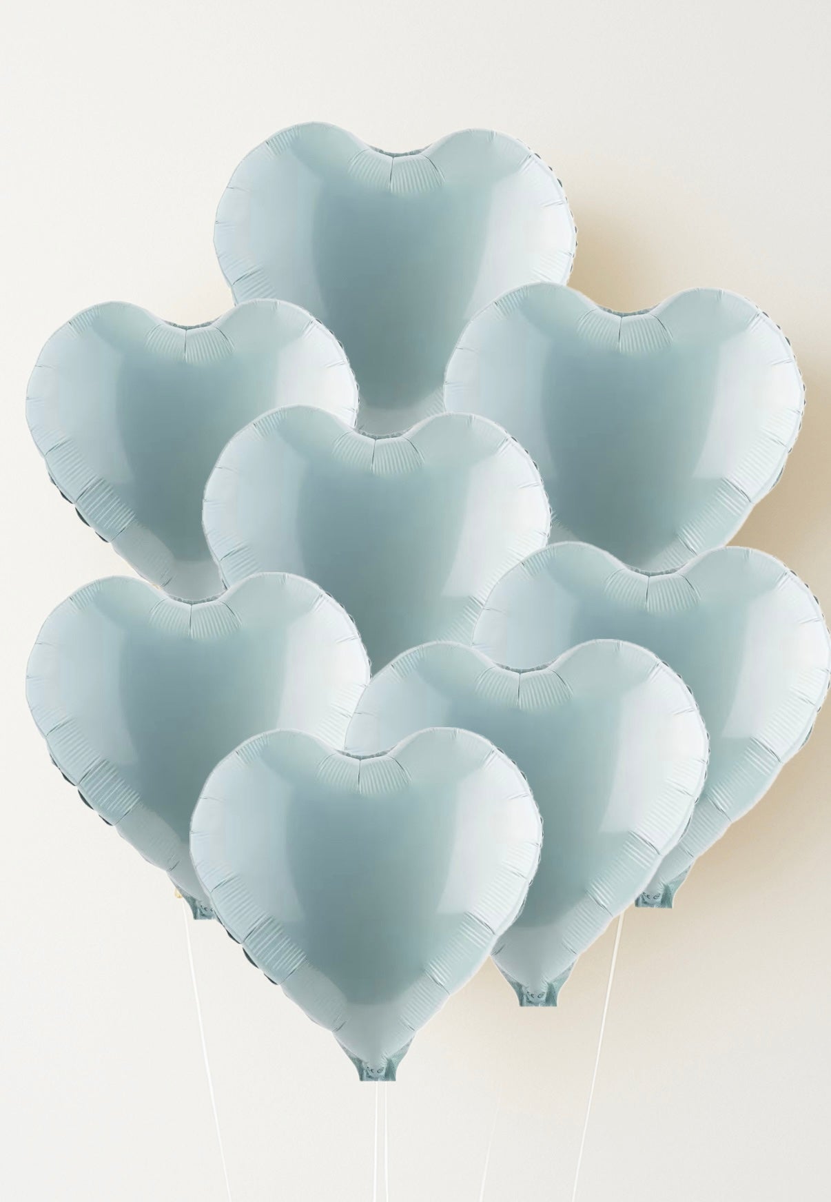Folienherzballons-pastelblau