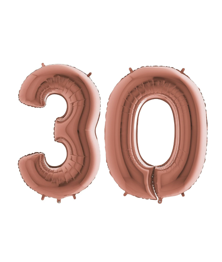 Folienzahl30-rosegold