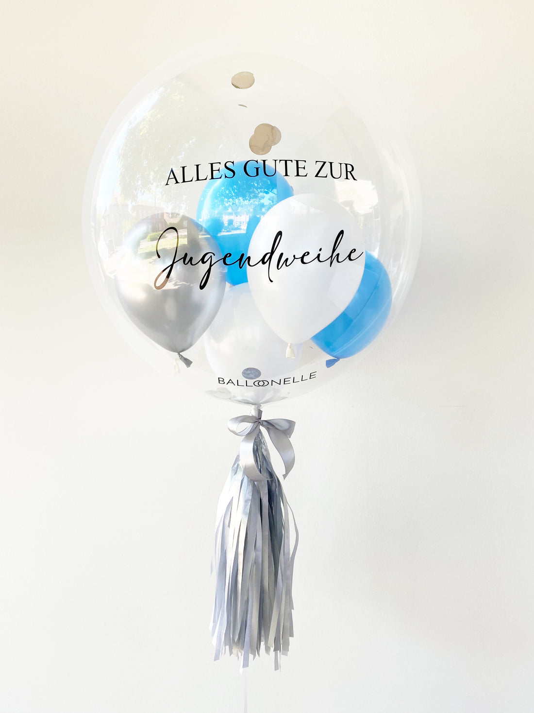 Alles gute zur Jugendweihe Designer Ballon