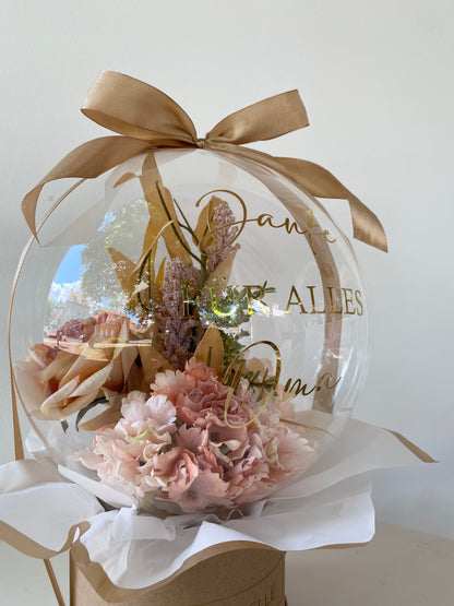 Ballon Flowerbox Vintage Personalisiert