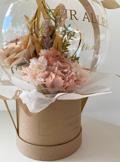 Ballon Flowerbox Vintage Personalisiert