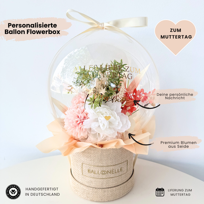 Ballon Flowerbox Vintage Personalisiert