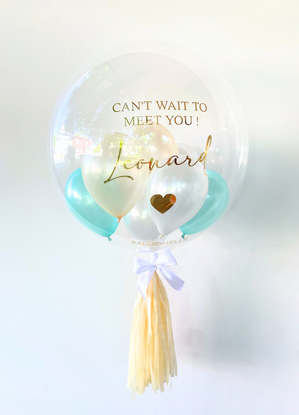 Baby Boys 1st Birthday Designer Ballon