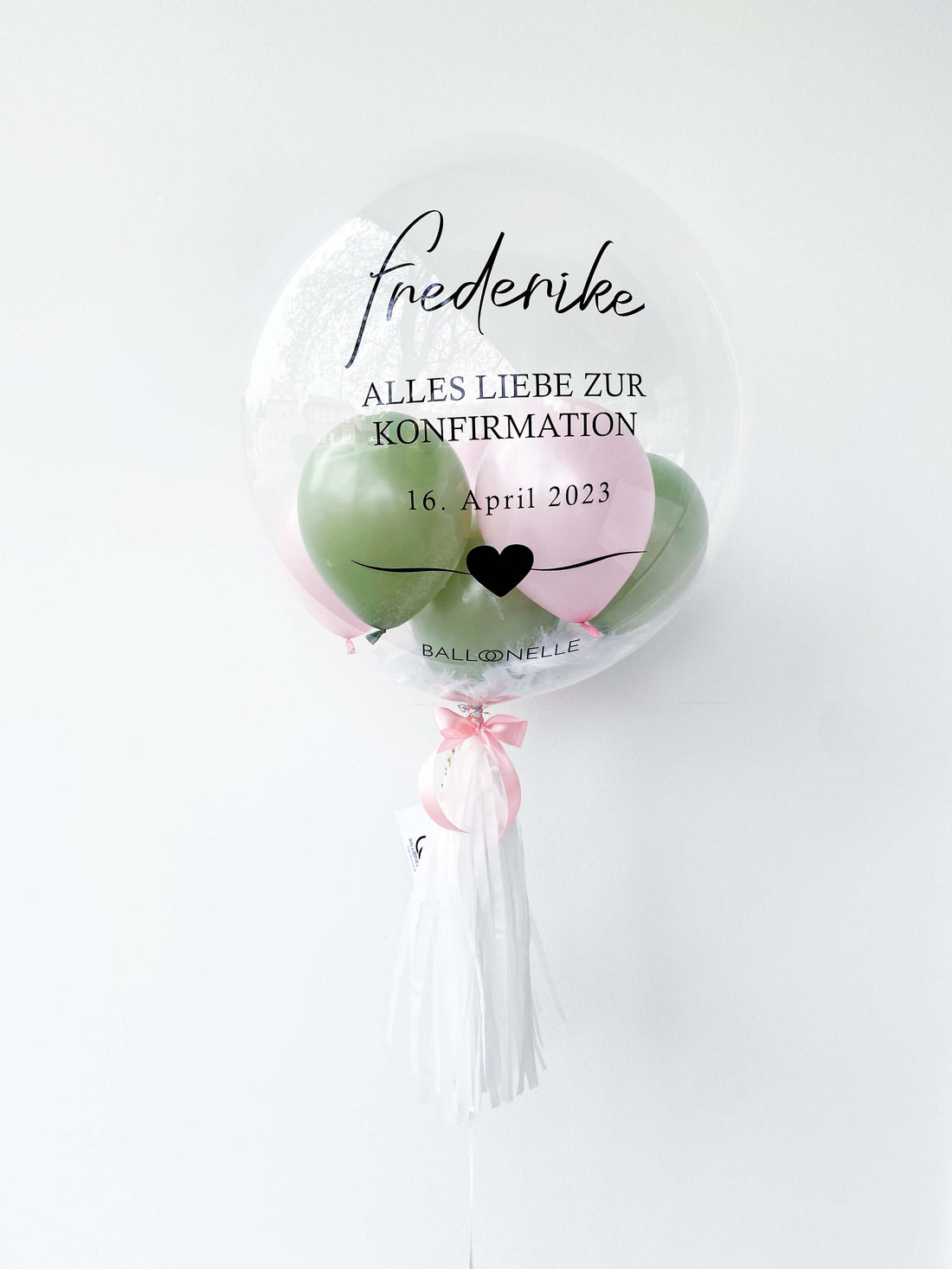 Eucalyptus Konfirmation Designer Ballon