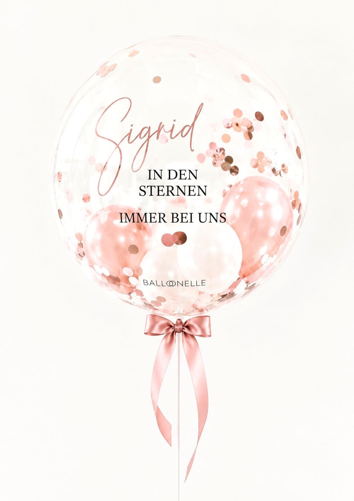 Purple Golden Birthday Designer Ballon