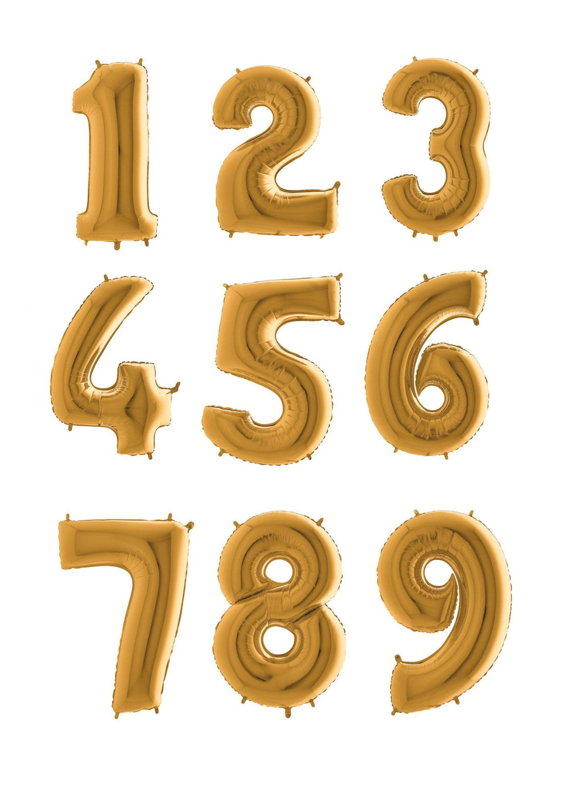 numbers-gold