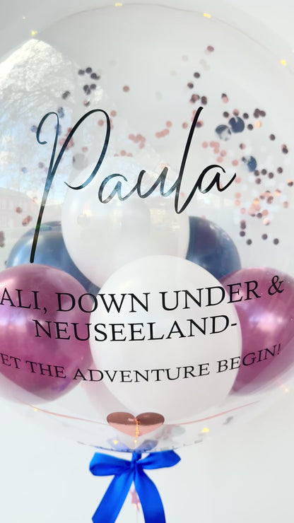 Let the Adventure begin Designer Ballon