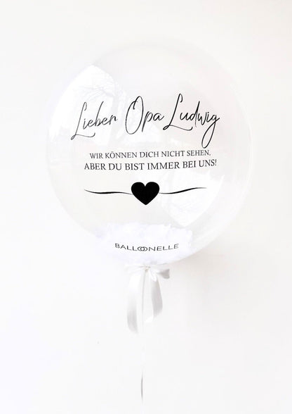 Purple Golden Birthday Designer Ballon