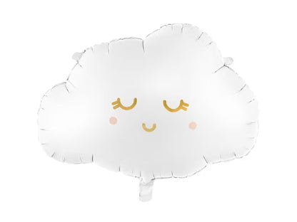 Ballon Set Teddybär Wolke zur Geburt- heliumgefüllt