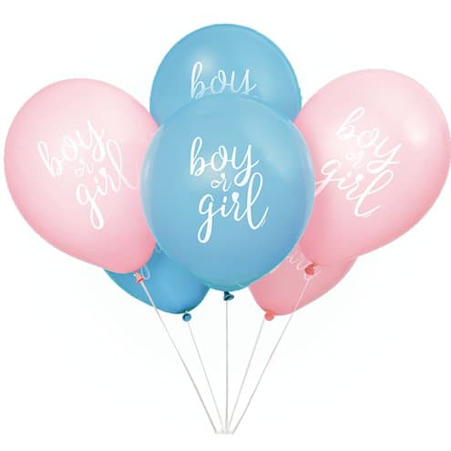 Boy or Girl Latexballon Gender Reveal - BALLOONELLE