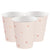 Rose Gold JGA Pappbecher Klein - 114ml (10 Stück)