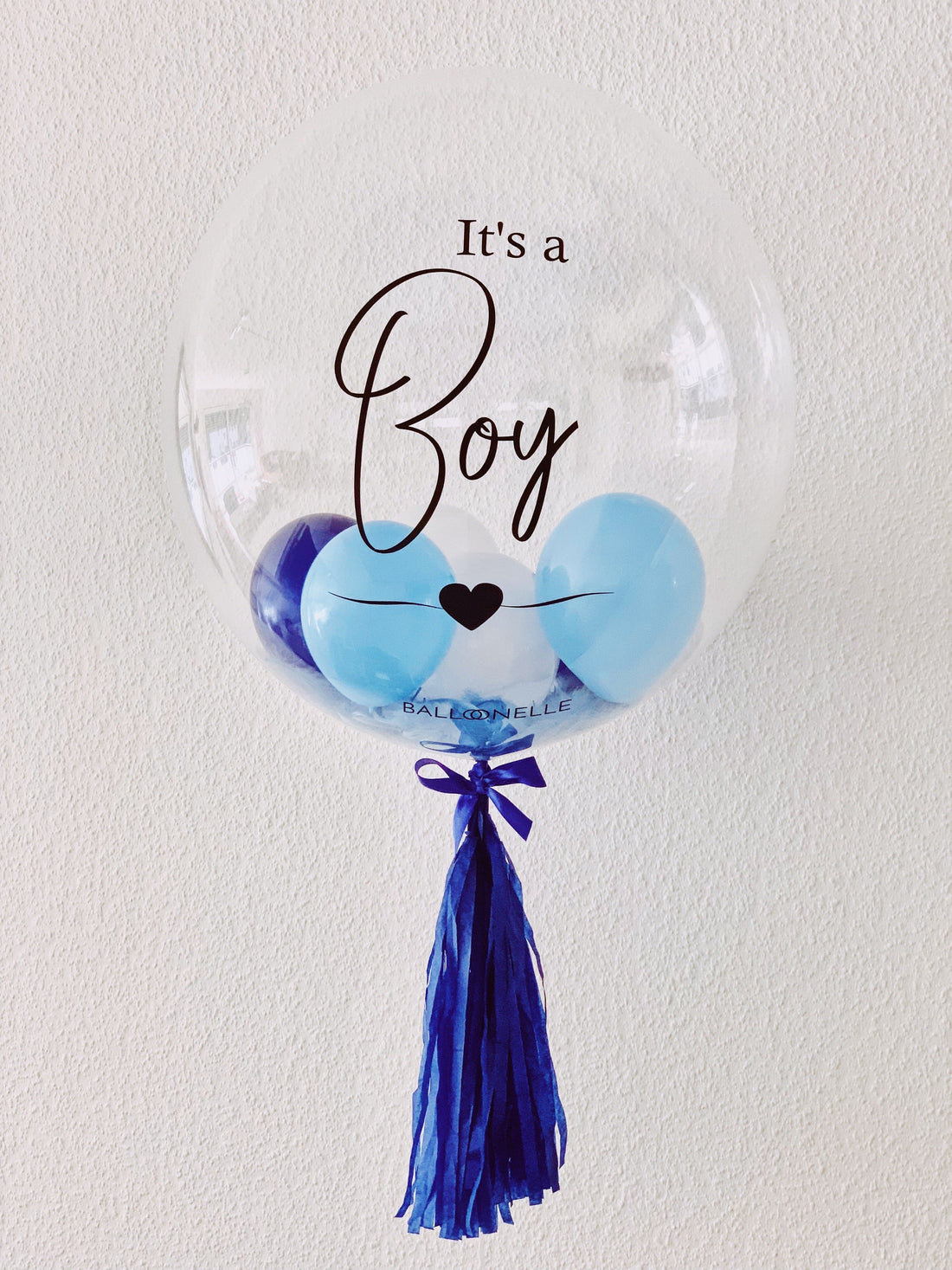Boy Gender Reveal Designer Ballon - BALLOONELLE