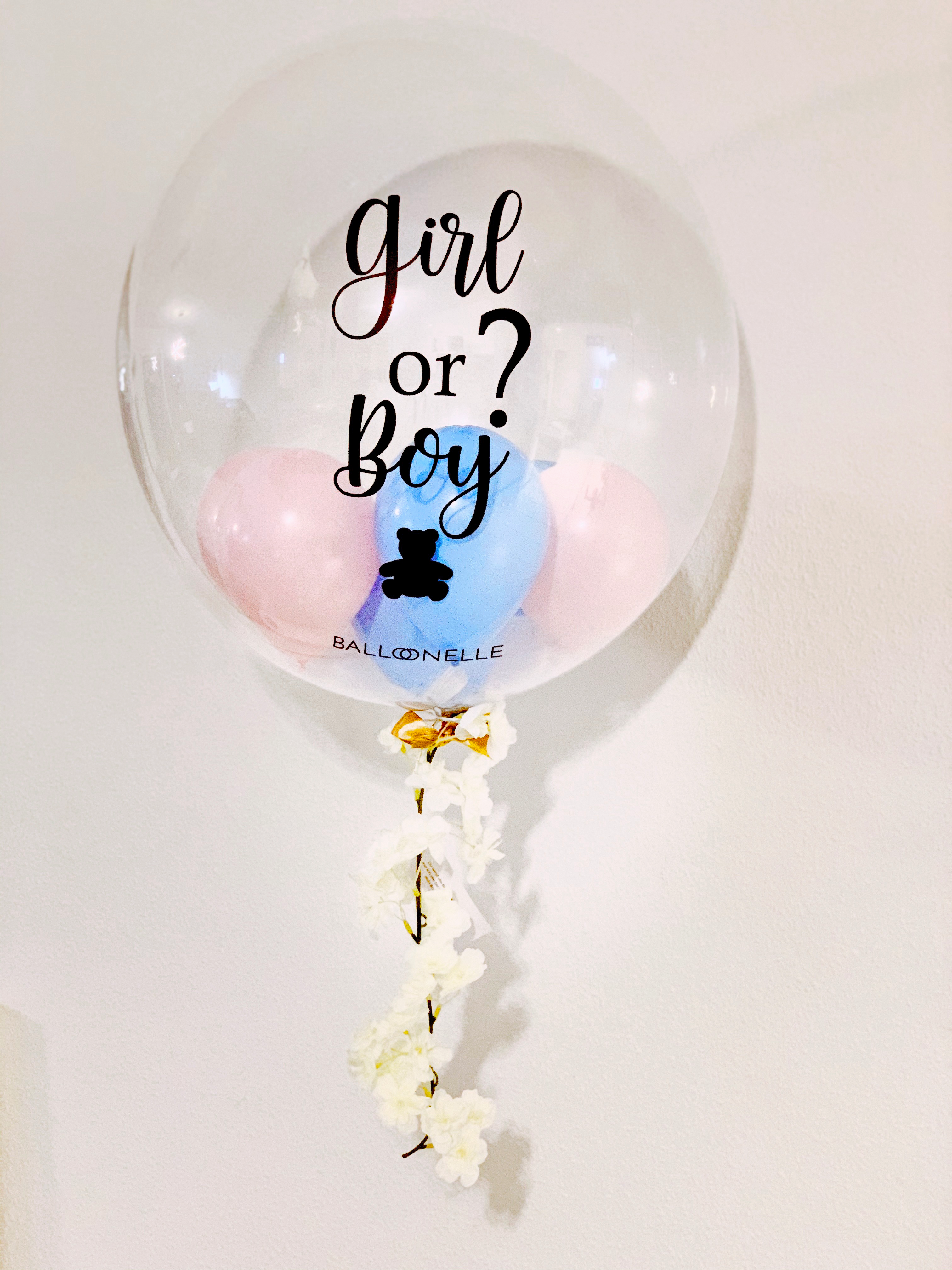 Girl or Boy Designer Ballon - BALLOONELLE