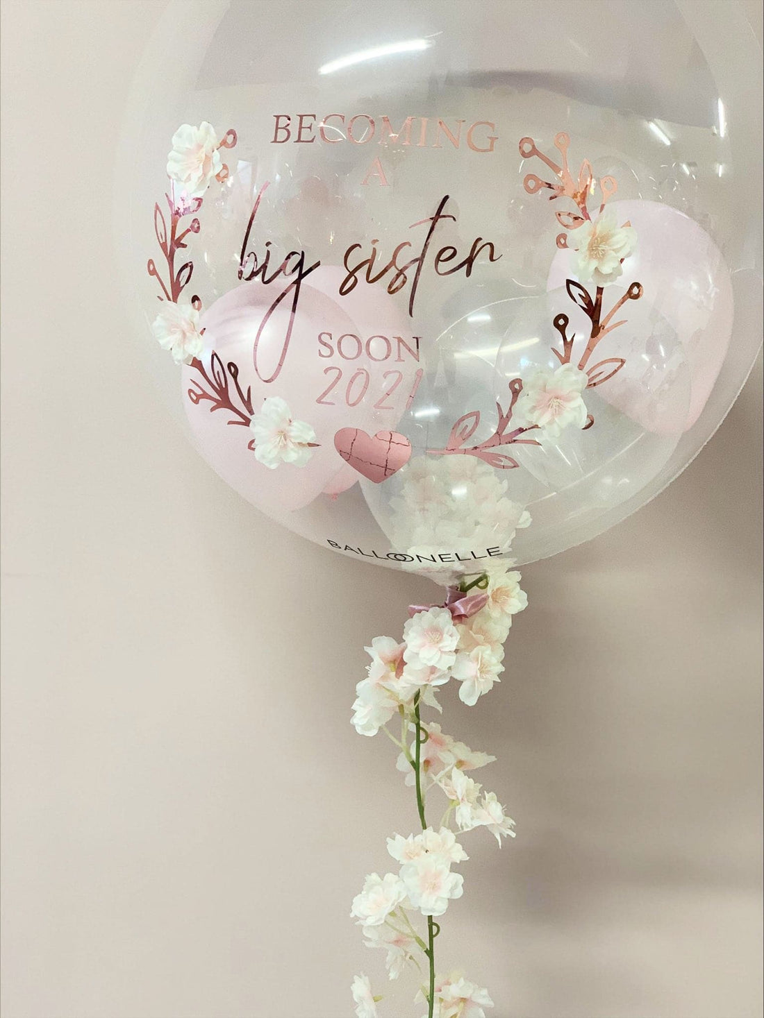 Becoming a big sister Designer Ballon - BALLOONELLE