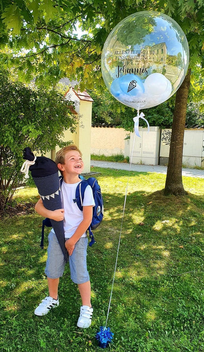 Erster Schultag Designer Ballon - BALLOONELLE