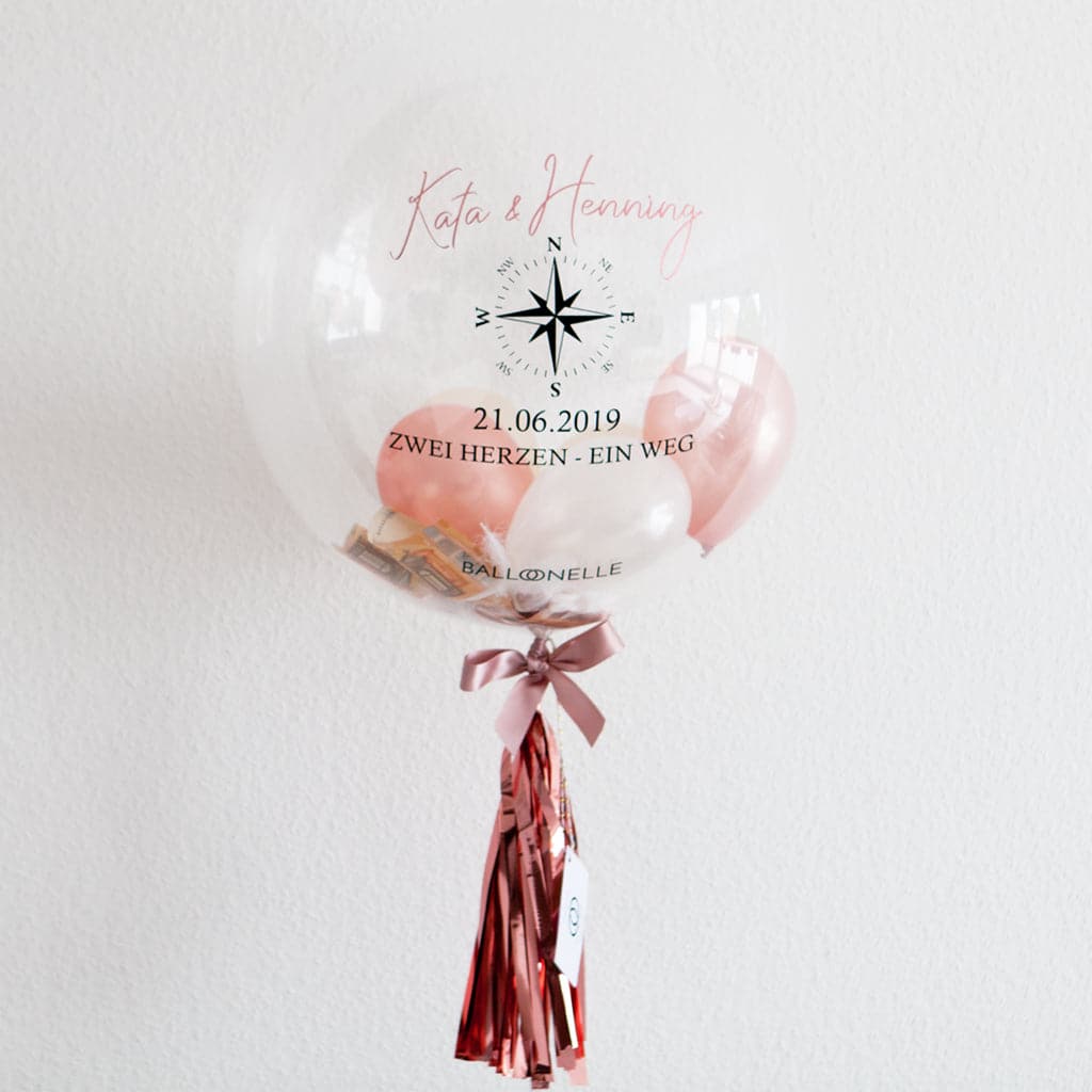 Geldgeschenk Designer Ballon - BALLOONELLE