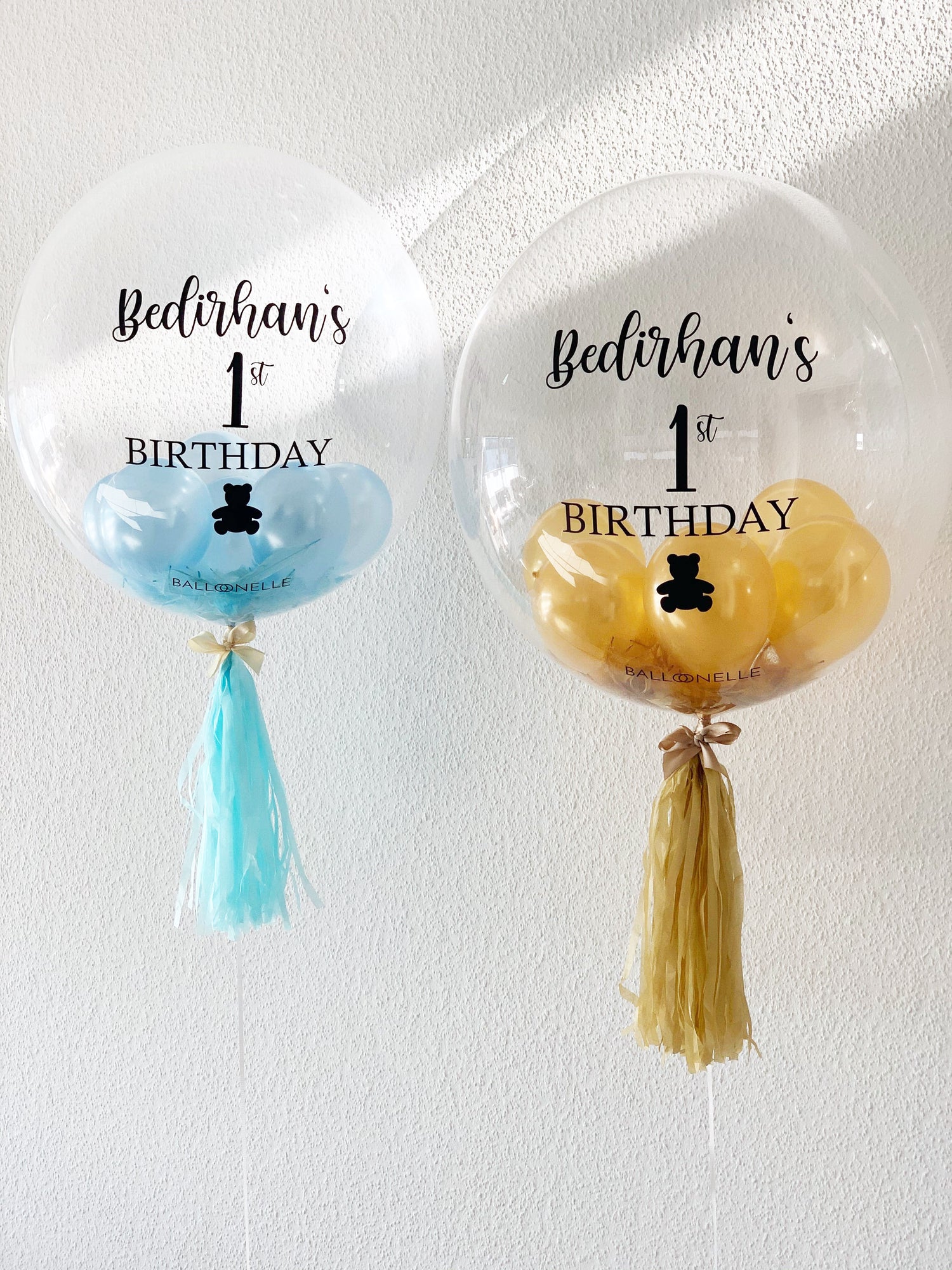 Twin Birthday Designer Ballon (2 Stück)