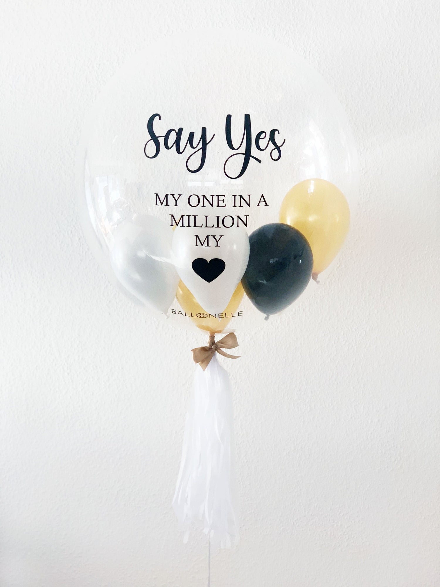 Say Yes Designer Ballon - BALLOONELLE