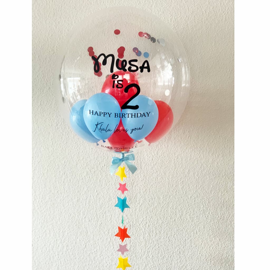 Kids Color Star Designer Ballon - BALLOONELLE