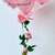 Personalisierter Valentinstag's Rosa Rosen Designer Ballon - BALLOONELLE