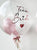 Bride to Be Blossom Designer Ballon (2 Stück)