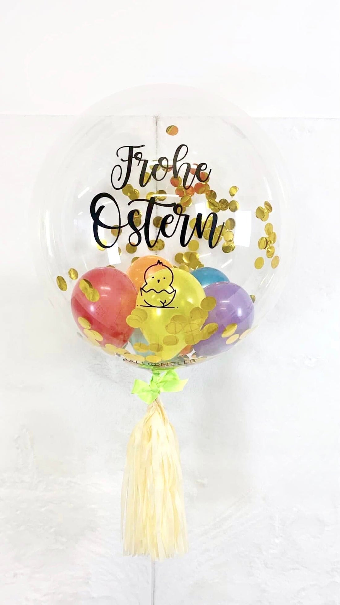 Frohe Ostern Designer Ballon - BALLOONELLE