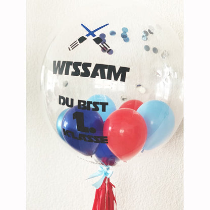 Star Wars Schulkind Einschulung Designer Ballon - BALLOONELLE