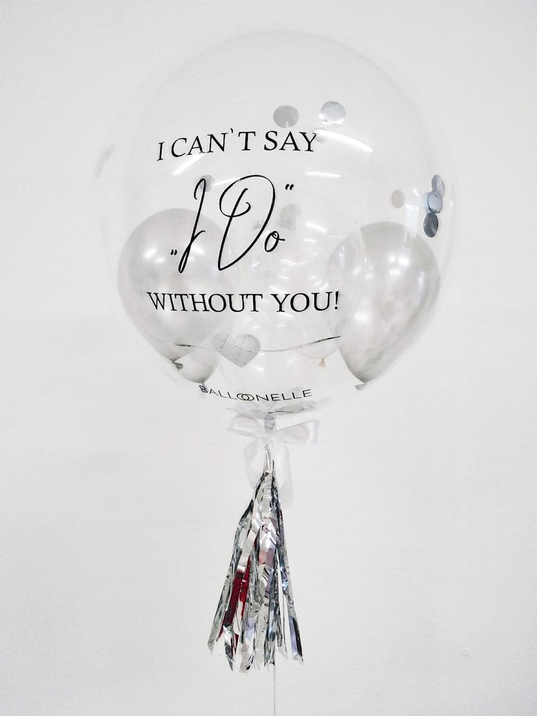 Brautjungfern Frage Designer Ballon - BALLOONELLE